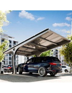 Carport Platform pensilina fotovoltaica per parcheggi auto Contact