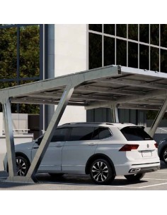 Carport Basic pensilina fotovoltaica per parcheggi auto Contact | PuntoEnergia Italia