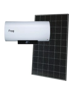 Sunerg Solar Energy: vendita all'ingrosso Kit FROG con scaldabagno 72 L doppia resistenza 1x XMHCJ400BF Sunerg