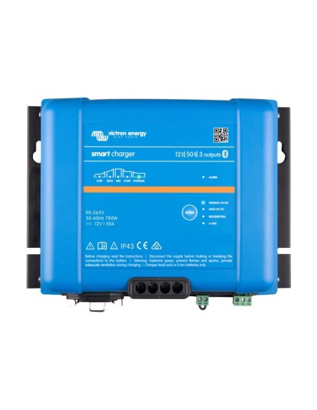 Caricabatterie: vendita all'ingrosso Caricabatterie 50A 12V Phoenix Smart Victron Energy 12/50 bluetooth 1 uscita - PSC125051085