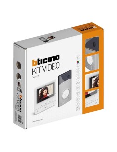 CLASSE100 V16E hands-free video door entry kit for single-family homes BTicino