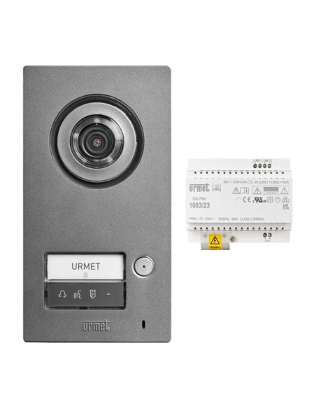 Kit base per la realizzazione di una installazione monofamiliare Urmet