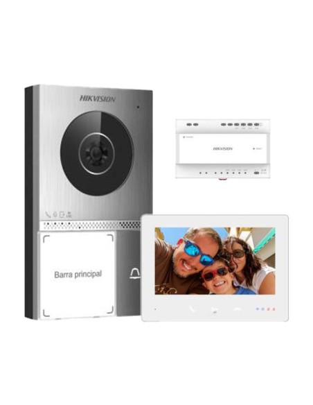 Pre-configured single-family HD 2-wire villa kit Hikvision