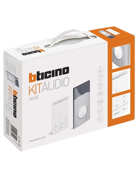 Kit vivavoce monofamiliare con citofono CLASSE100A16E BTicino