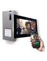 Quadra and 7Top VIP hands-free video intercom kit Comelit