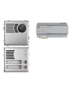 Urmet basic video intercom kit for two-family installation