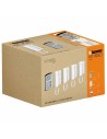 2-wire audio kit with four Classe 100A16M handsets and four call buttons, wall-mounted Bticino