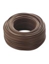 100m of coiled cable - FF5FS171X10M FS17 450/750V 1 X 10 Brown 8007 - FS171X10M