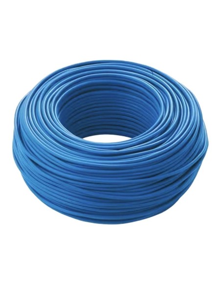 100m of coiled cable - FF5FS171X6BL FS17 450/750V 1 X 6 Blue 5015 - FS171X6BL