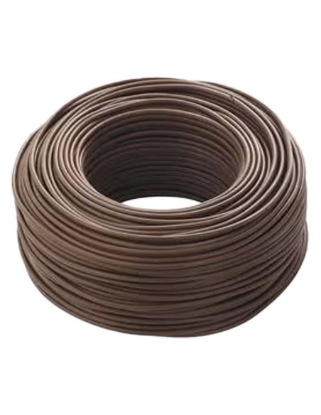 100m of coiled cable - FF5FS171X6M FS17 450/750V 1 X 6 Brown 8007 - FS171X6M
