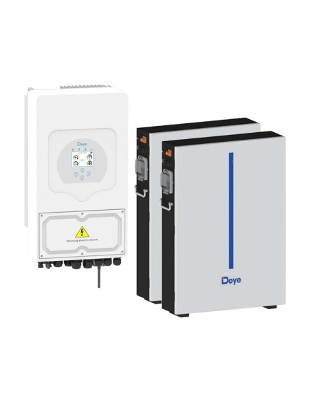 Deye: vendita all'ingrosso Sistema di accumulo monofase Off-Grid inverter 6kW SG03LP1 DEYE batteria al litio RW-M 12.28kWh