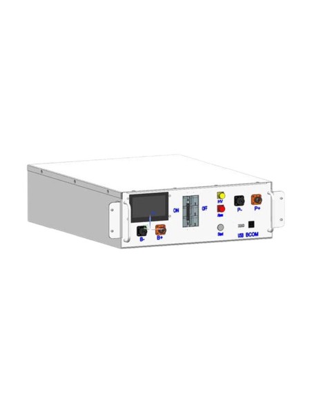 Deye: vendita all'ingrosso Sistema di accumulo trifase Off-Grid inverter 10kW DEYE batterie al litio BOS-GM 20.48kWh
