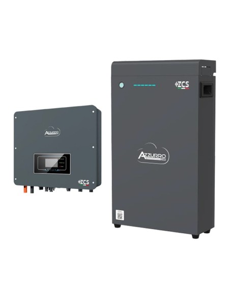 ZCS Azzurro: vendita all'ingrosso Sistema di accumulo monofase inverter 4kW Zucchetti batteria al litio LV ZSX5000 S 5.1kWh