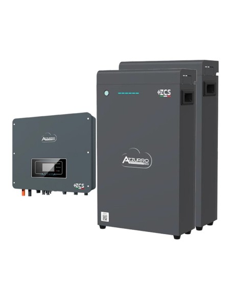 ZCS Azzurro: vendita all'ingrosso Sistema di accumulo monofase inverter 4kW Zucchetti batteria al litio LV ZSX5000 S 10.2kWh