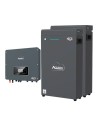 Single-phase storage system 4kW inverter Zucchetti LV ZSX5000 S 10.2kWh lithium battery