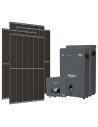 Single-phase photovoltaic kit 4950W 4.6kW inverter Zucchetti LV ZSX5000 S 10.2kWh lithium battery