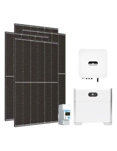 Monofase: vendita all'ingrosso Kit fotovoltaico monofase 5400W inverter 5kW Huawei + 1 batteria al litio LUNA2000 5kWh
