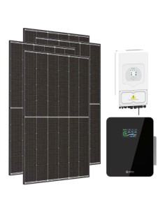 Monofase: vendita all'ingrosso Kit fotovoltaico monofase 6300W inverter 6kW SG03LP1 DEYE batteria al litio Xcellent 5.12kWh