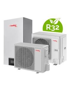 Pompe di calore: vendita all'ingrosso Pompa di calore 8kW aria-acqua splittata inverter FONDITAL modello Procida AWS X8