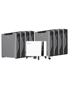 Solis con Weco: vendita all'ingrosso Sistema di accumulo trifase inverter 10kW Solis batteria al litio 42.96kWh Weco 5k3 XP