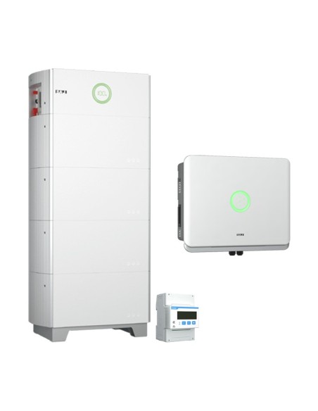 Three-phase storage system 10kW SAJ H2-10K-T2 inverter BU2-5.0-HV1 25kWh lithium battery