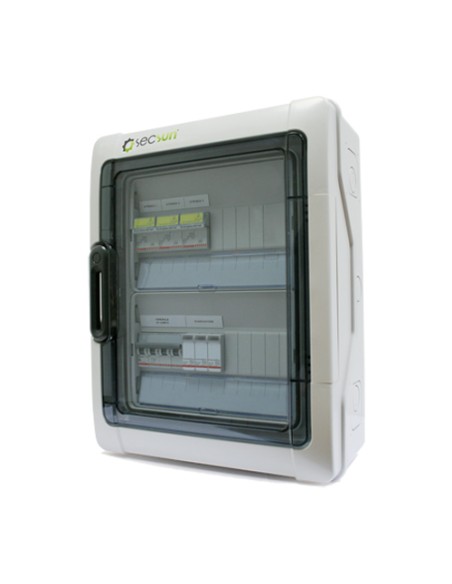 DC field panel 5 strings in parallel 800VDC - QDC5-800