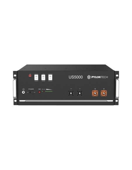 Monofase: vendita all'ingrosso Kit fotovoltaico monofase 4095W inverter 3.6kW Solis + 2 batterie al litio Pylontech US5000 4....