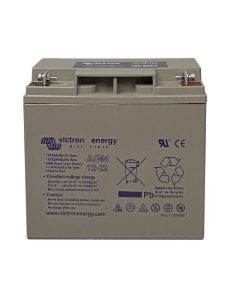 Victron Energy: vendita all'ingrosso Batteria 22Ah 12V AGM Deep Cycle Victron Energy - BAT212200084