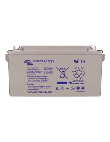 Batteria 90Ah 12V AGM Deep Cycle Victron Energy - BAT412800084 | PuntoEnergia Italia