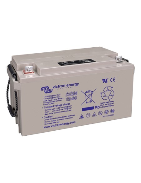 90Ah 12V AGM Deep Cycle battery Victron Energy - BAT412800084