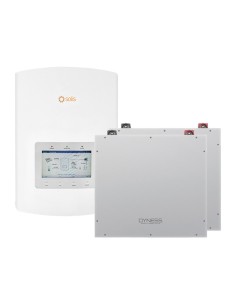 Solis con Dyness: vendita all'ingrosso Sistema di accumulo monofase inverter 3kW Solis batteria al litio 10.24kWh Dyness DL5.0C