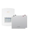 Solis con Dyness: vendita all'ingrosso Sistema di accumulo monofase inverter 3kW Solis batteria al litio 10.24kWh Dyness DL5.0C