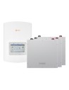 Solis con Dyness: vendita all'ingrosso Sistema di accumulo monofase inverter 5kW Solis batteria al litio Dyness DL5.0C 15.36kWh