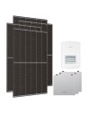 Single-phase photovoltaic kit 6300W 6kW Solis inverter Dyness DL5.0C 15.36kWh lithium battery
