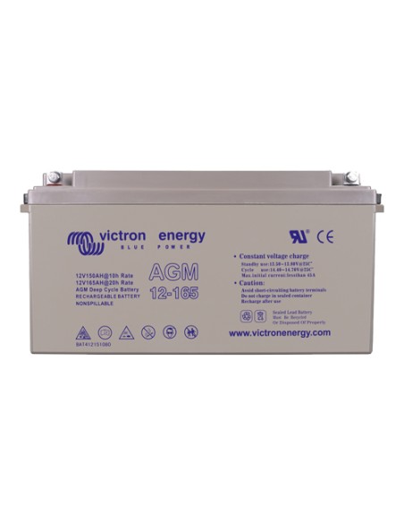 165Ah 12V AGM Deep Cycle battery Victron Energy - BAT412151084