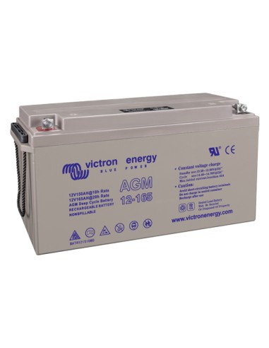 165Ah 12V AGM Deep Cycle battery Victron Energy - BAT412151084
