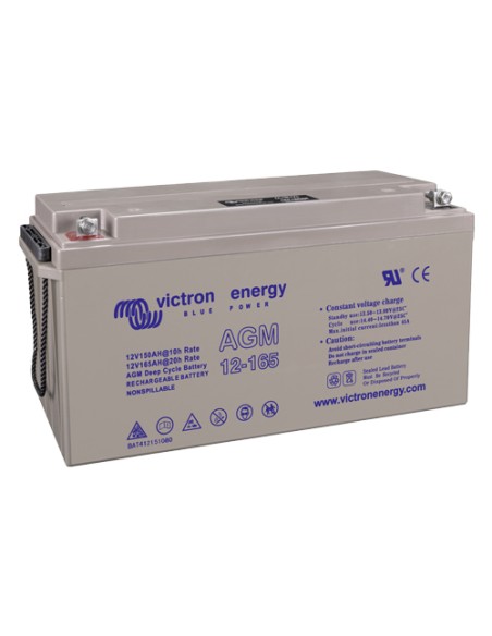 165Ah 12V AGM Deep Cycle battery Victron Energy - BAT412151084
