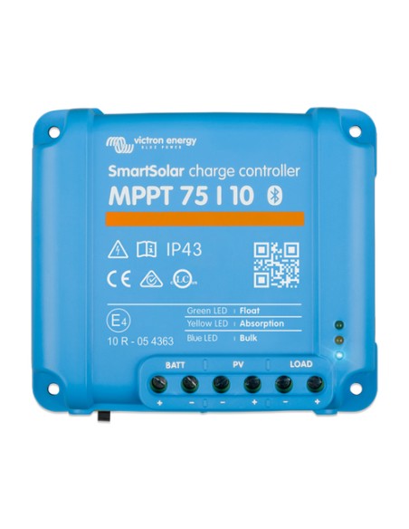 SmartSolar MPPT charge controller 75/10 75Voc 10A Victron Energy - SCC075010060R