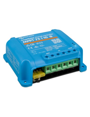 SmartSolar MPPT charge controller 75/10 75Voc 10A Victron Energy - SCC075010060R