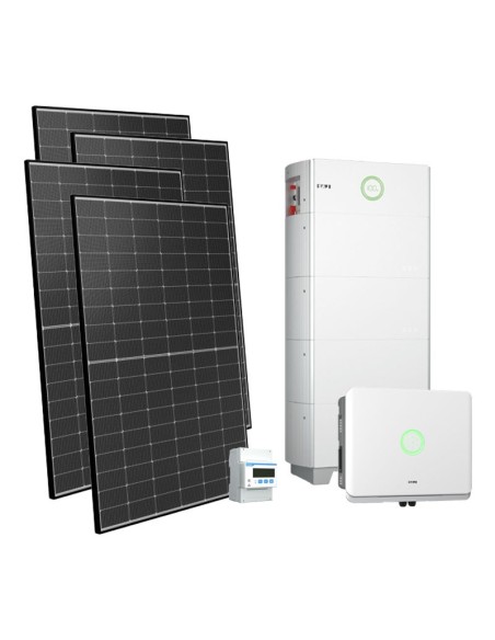 Three-phase photovoltaic kit 8360W inverter H2-8K-T2 8kW SAJ lithium BU2-5.0-HV1 10kWh