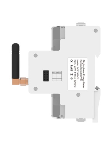 Single-phase energy meter for reading and monitoring consumption with 2G network - ZSM-METER-1PH-2G