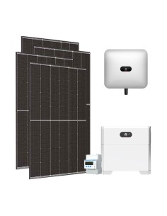 Three-phase photovoltaic kit 10350W 10kW Huawei inverter LUNA2000 5kWh lithium battery BMS