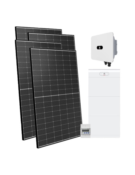 Trifase: vendita all'ingrosso Kit fotovoltaico trifase 17160W inverter 17kW MB0 Huawei batteria al litio LUNA2000 20.7kWh BMS