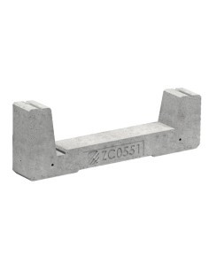 Ballast system with 5° inclination 51kg 3rd row for photovoltaic modules - ZC0551