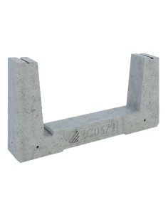 Ballast system with 5° inclination 72kg 5th row for photovoltaic modules - ZC0572