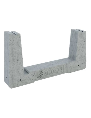 Ballast system with 5° inclination 72kg 5th row for photovoltaic modules - ZC0572