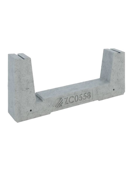 Ballast system with 5° inclination 58kg 4th row for photovoltaic modules - ZC0558