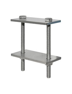 Cross-bracket kit against the wind for photovoltaic fixing - KSTZ0006