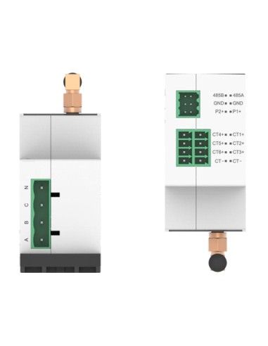 Three-phase energy meter for reading and monitoring consumption with WiFi - ZSM-METER-3PH-WI