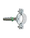 Side collar kit M8 for bracing 25x25 Zn - KZCLM8